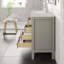 Meuble-lavabo en porcelaine encastrable l 38 po x P 18 po Eviva London-890925674-825701509