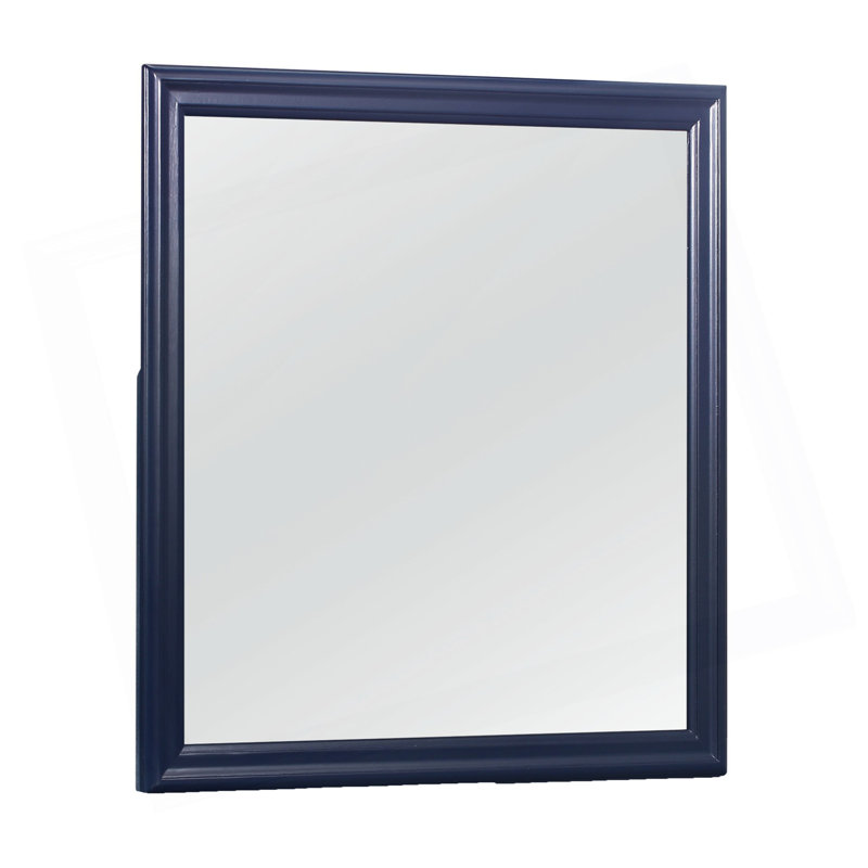 Miroir bleu Charleston, Bleu