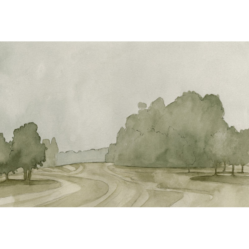 On Course II by Emma Caroline - Painting, 30cm H x 46cm W, Wrapped Canvas