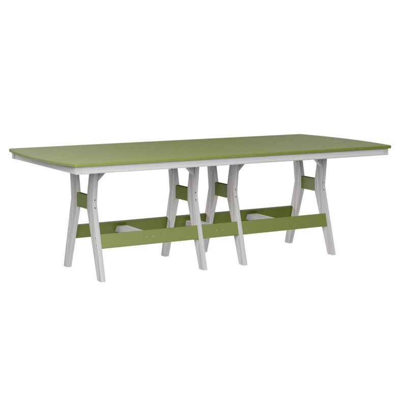 Harbor Outdoor Bar Table, Kiwi Green, Seashell