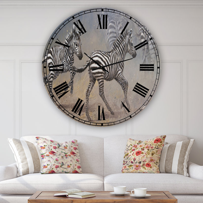 Horloge murale surdimensionnée d'Afrique, Moyen
