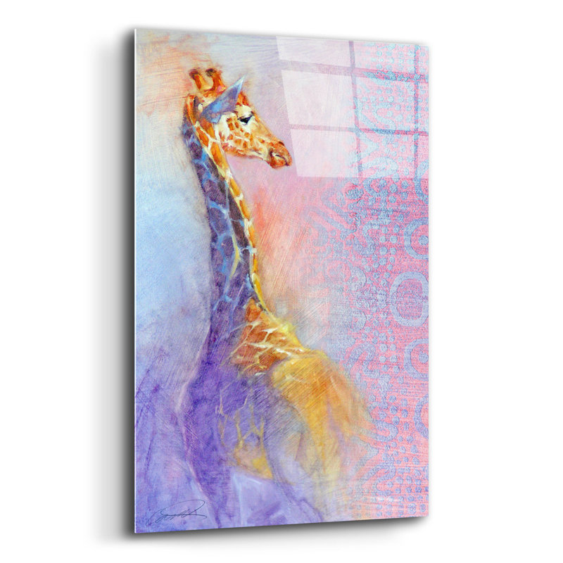 «The Lookout Giraffe» par Robert Campbell, H 24 po x l 16 po x P 0,2 po