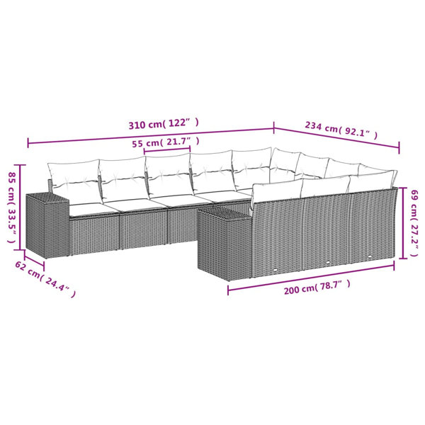 Dimensions du produit