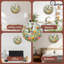 Horloge florale colibri