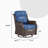 Relax in style with this elegant swivel patio chair