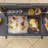 Keter Outdoor Patio Cooler Chest, 89.8 Qt Beverage Bar Cart w/ Wheels, Graphite