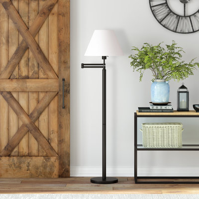 Lakwan 62 " Swing Arm Floor Lamp