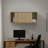 Note 32-Inch Wide Wall Storage Cabinet With Sliding Doors, Compact Wall-Mounted Storage Option For Bedroom, Office, Living Room Or Garage Organization-10610502
