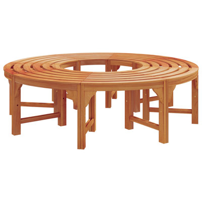 Outdoor Tree Bench 160 Cm Solid Wood Eucalyptus by One Allium Way
