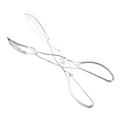 Pince à ciseaux transparente en plastique