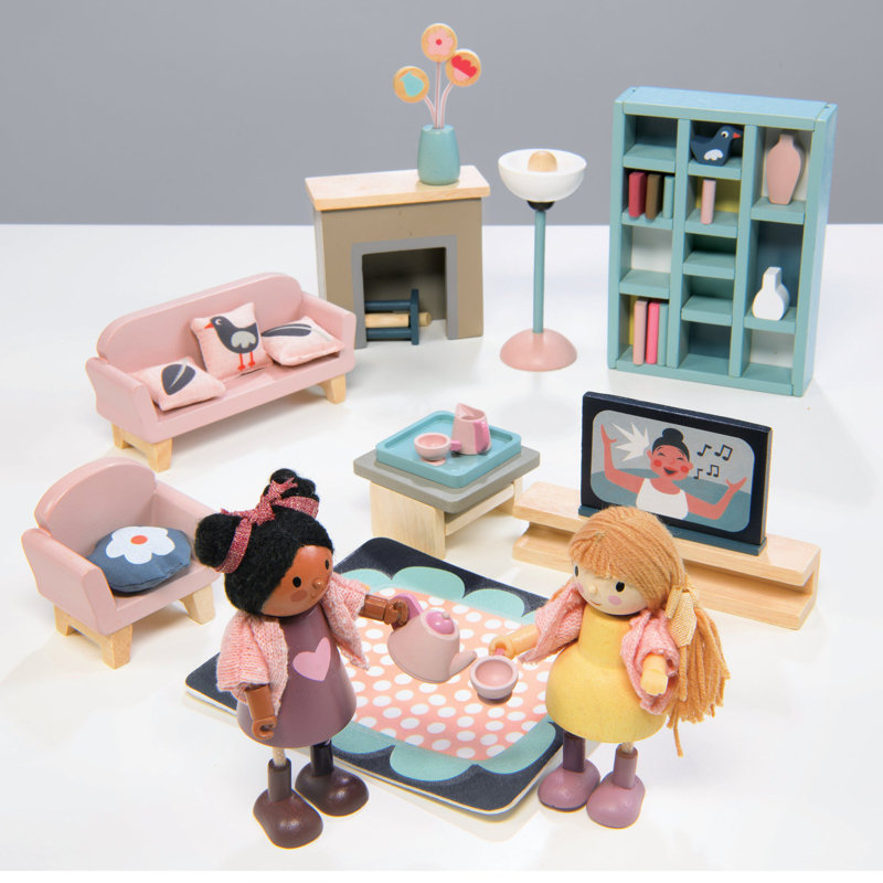 Sitting Room Dollhouses Furniture & Accessories