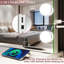 Miroir rectangulaire en métal pour meuble-lavabo