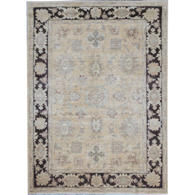 Hand-Knotted High-Quality Brown/Gray/Black Area Rug