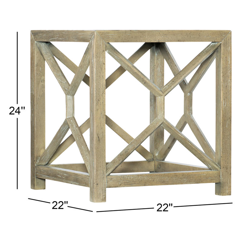 Surfrider End Table, Natural