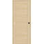 Porte intérieure pré-suspendue en bois manufacturé lambrissé Louver DIY-FRIENDLY-93691204-93691235-94372595
