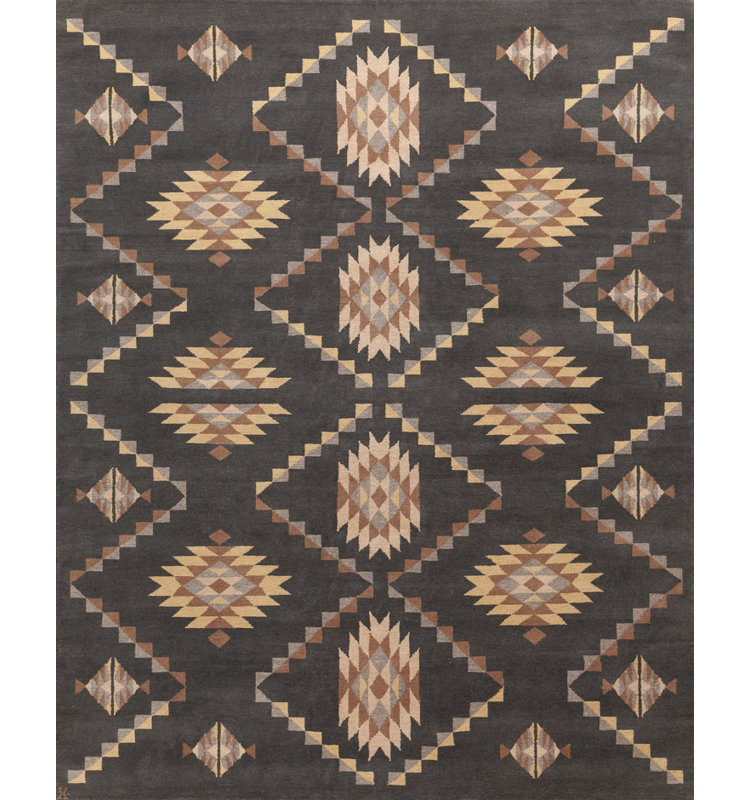 Mesa Wool Southwestern Area Rug, Rectangle 3' x 5'
