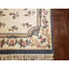 Tapis ivoire en laine noué à la main Nailsworth-122859650