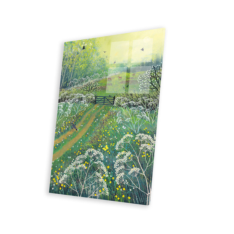 «The Gate to May Meadow» par Jo Grundy - impression non encadrée, H 24 po x l 16 po x P 0,25 po