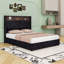 Lit plateforme tapissier avec port USB et veilleuse-661544597-661544594