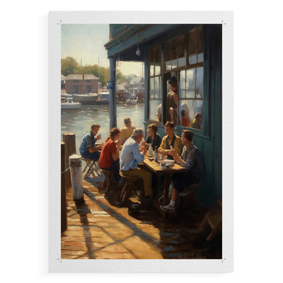 NAUTICAL Series DCXVII -Canvas Print Only - NOT FRAMED