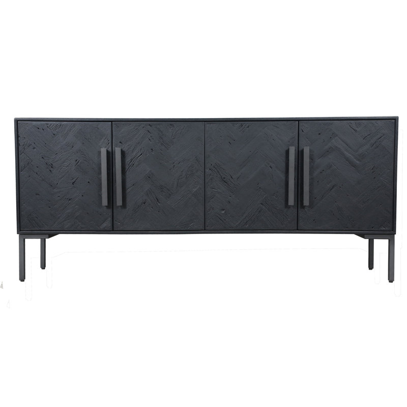77'' Wide Mango Solid Wood Sideboard