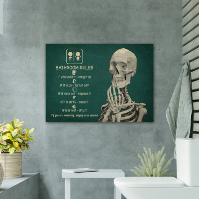 «Value N'applique pas», impression sur toile tendue