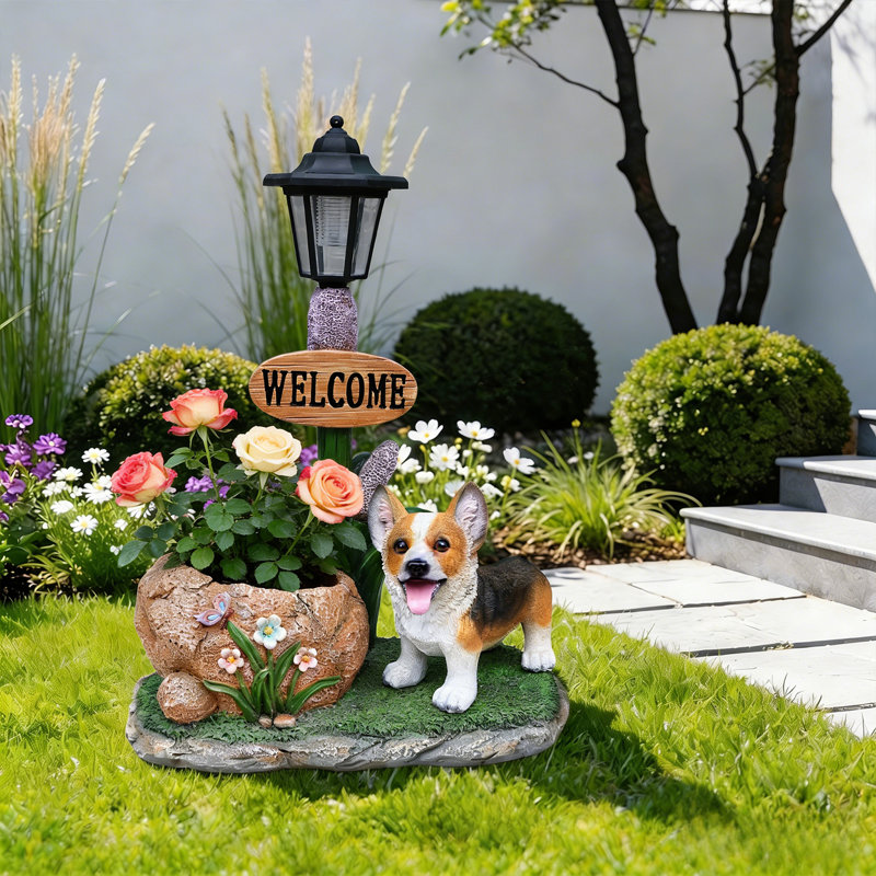 Jardinière Corgi Dog