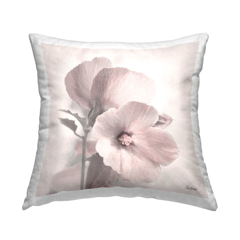 Floral Throw Pillow