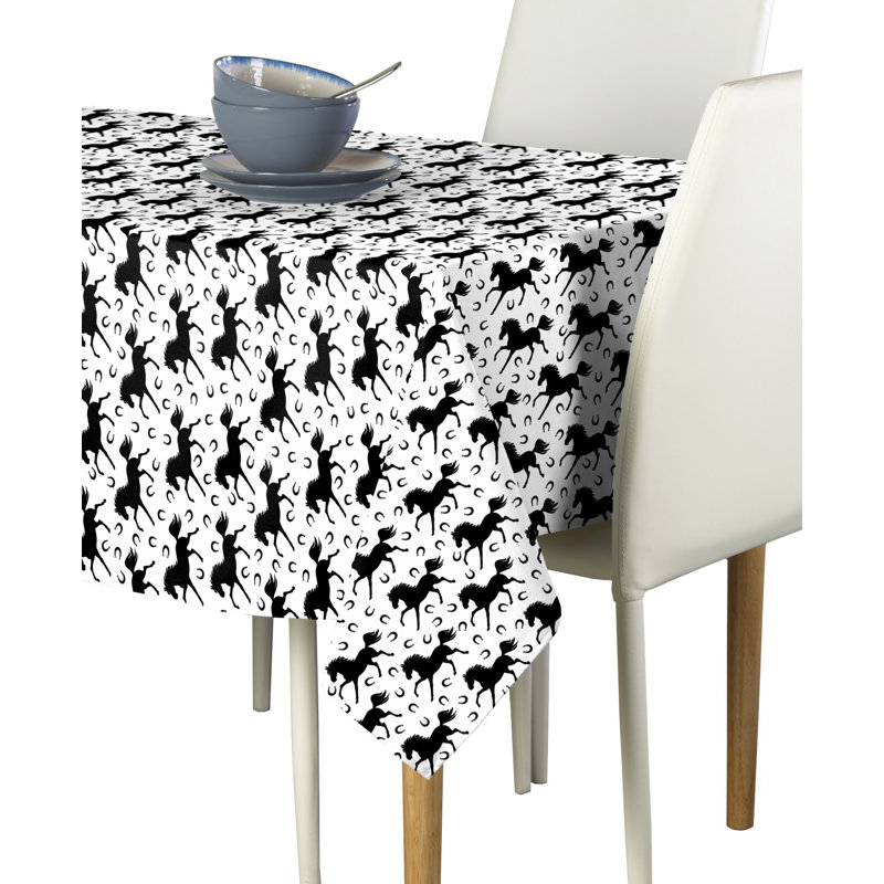 Strope Geometric Tablecloth, 120" L x 60" W