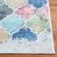 Tapis bleu / rouge Edroy-536379582