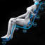 Fauteuil de massage chauffant-474796269