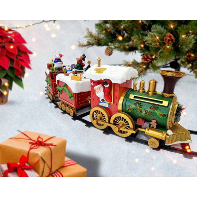 Christmas Train Decoration. Christmas Village F07M4-39-W226