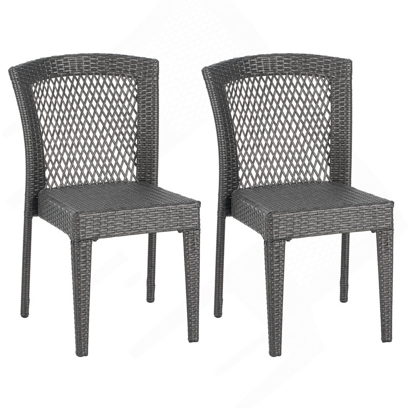 SIDECHAIR, ensemble de 2, KD, GRIS, Gris