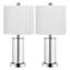 Lampe de table moderne en verre 20,5 po Amner-1267754367