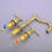 Widespread 2-handle Bathroom Faucet with Drain Assembly