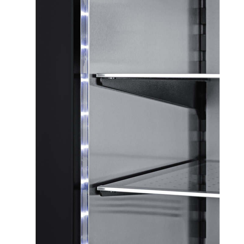 Summit Appiance 15" Wide Built-In Shallow-depth All-Refrigerator, Right Handed
