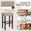 Tabouret de bar 29 po Tressa-86902154