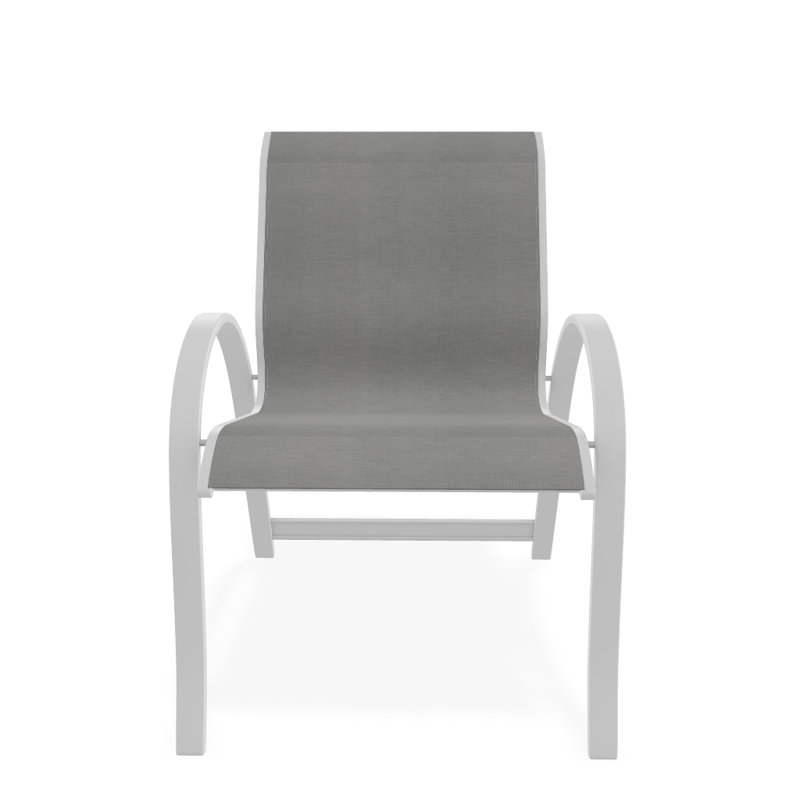 Aruba Outdoor Dining Armchair, White