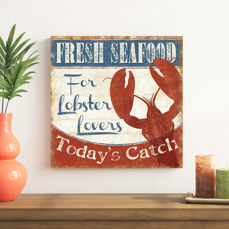 Fruits de mer frais I, H 20 po x l 20 po