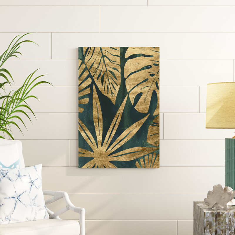 Jungle émeraude IV, H 36 po x l 24 po x P 1,25 po