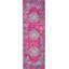 Tapis à motif oriental fuchsia rose Abbate-1291918951