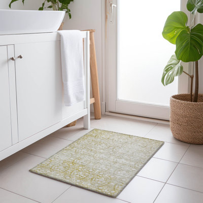 Machine Washable Indoor/Outdoor Christain ACN1231 Rug
