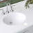 Ariel Monrow 67 Inch Single Oval Sink Bathroom Vanity With Pure White Quartz Countertop-105988592