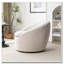 Fauteuil demi-tonneau, pivotant à 360 °-719126652