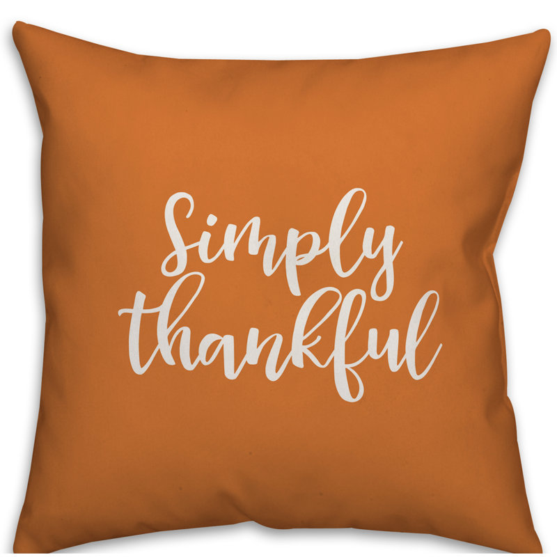  Coussin Simply Simplyful, Orange, Housse de coussin