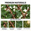 Clôture artificielle de lierre artificiel à haie simple l 114 po x P 22 po Parnassus