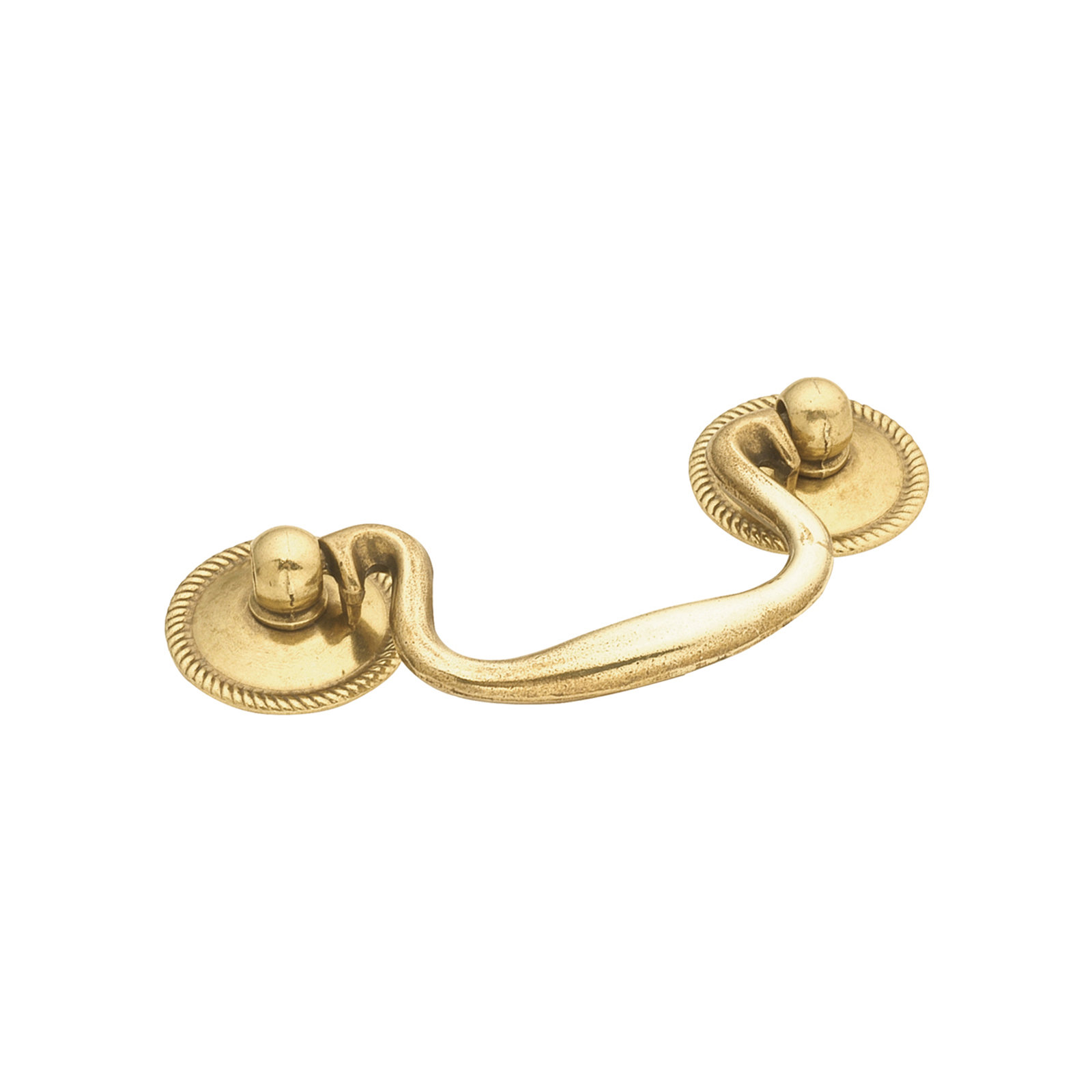 Manor House Drop Handle Pull, Lancaster Hand Polished