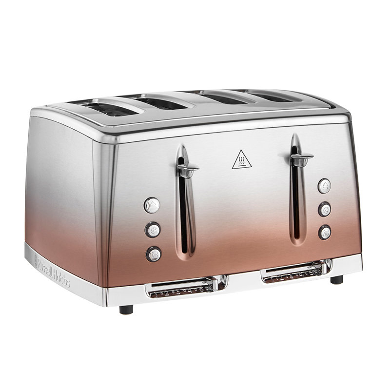Russell Hobbs Eclipse 4 Slice Toaster, Copper
