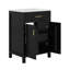 Ensemble de meuble-lavabo 24 po avec lavabo en céramique