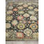 Oxford Hand-knotted Ghazni Wool, Black Area Rug-1032179665